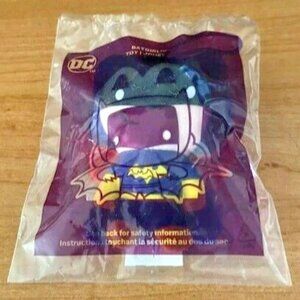 2/$30 McDonald's DC Justice League Bat Girl Happy Meal Soft Plush Toy 2021 NIP